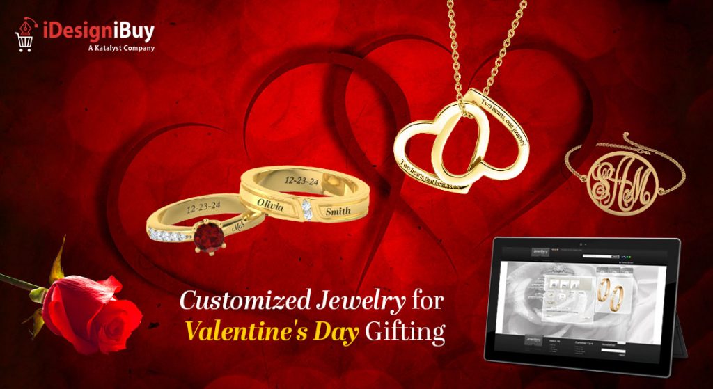 Let your Customers Display their Love through Customized Jewelry on Valentine's Day